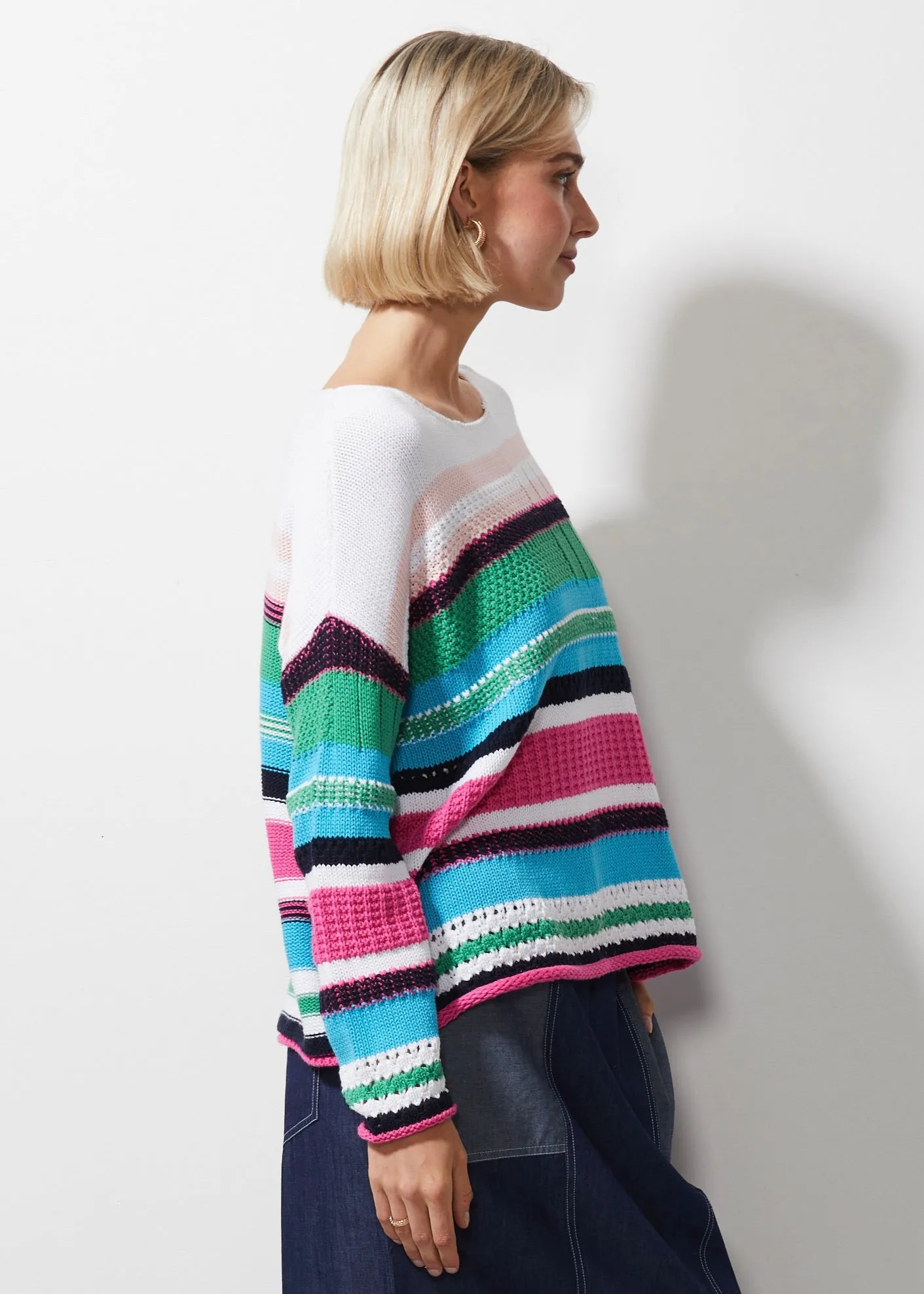 Zaket & Plover - Chunky Cotton Jumper